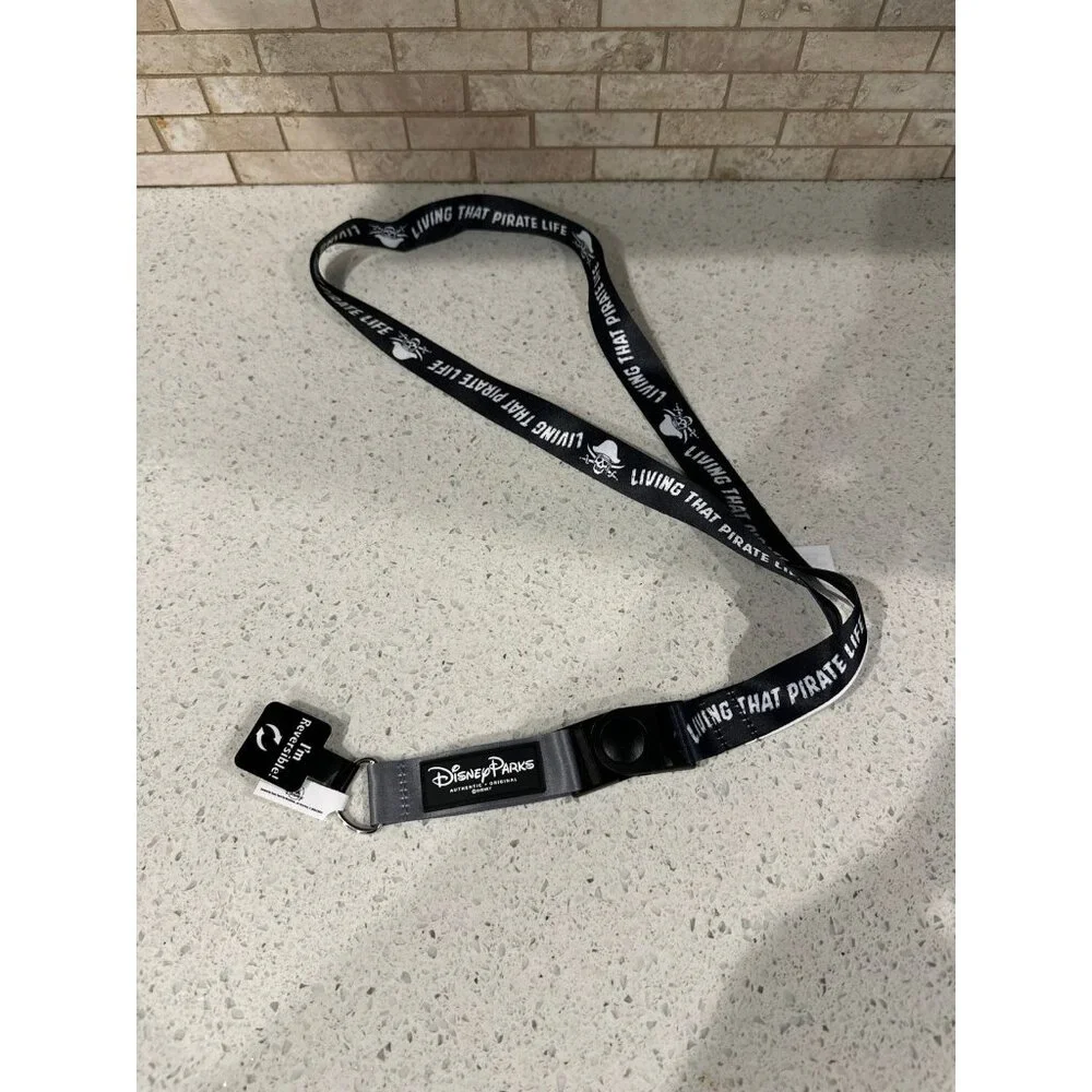 Disney Pirates‎ of the Caribbean Lanyard nwt
